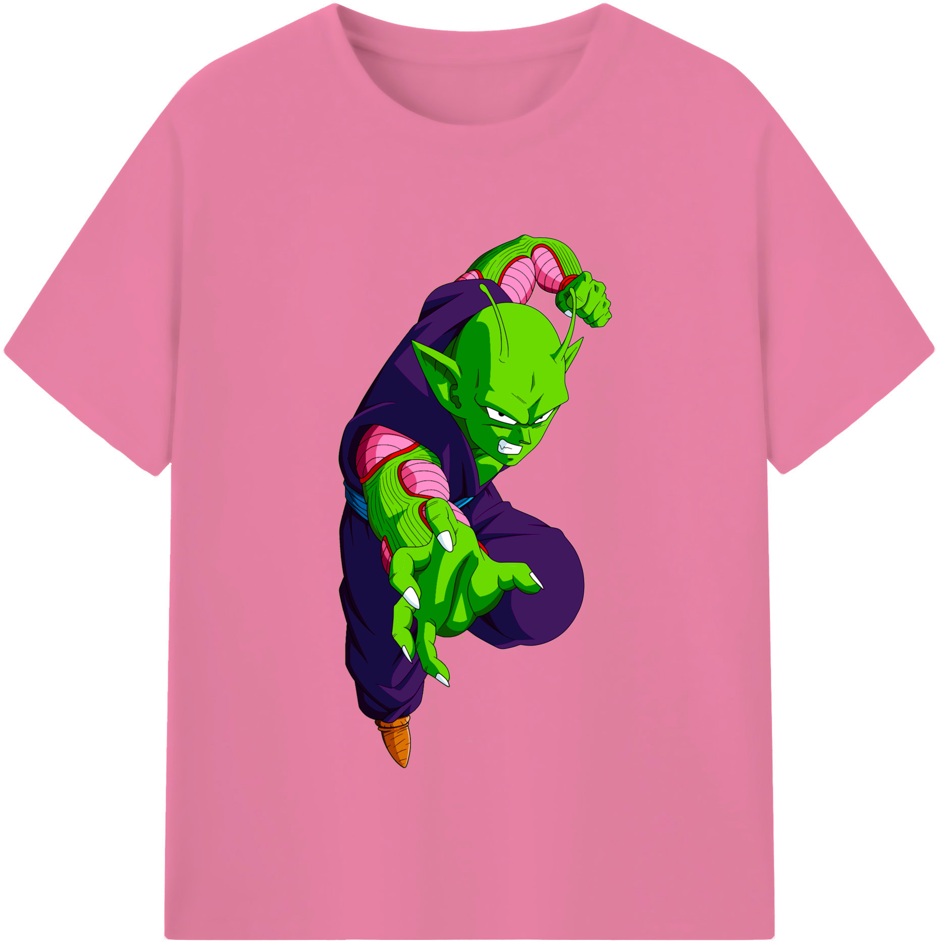 （画像用） ドラゴンボール ピッコロ DRAGON BALL Piccolo 綿100％半袖Tシャツ（フロントプリント）